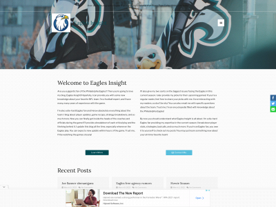 eaglesinsight.blog snapshot
