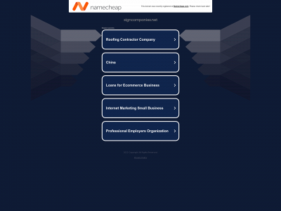 signcompanies.net snapshot