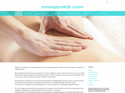 www.massagepraktijkcuram.be snapshot