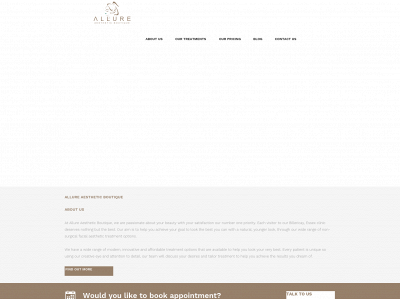 allureboutique.co.uk snapshot