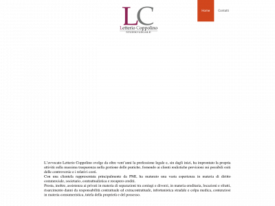 studiolegalecoppolino.it snapshot