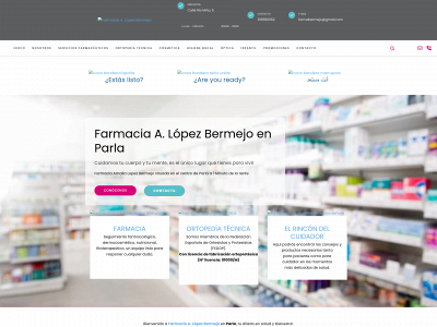 farmaciaamalialopezbermejo.es snapshot