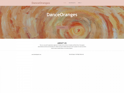 danceoranges.se snapshot