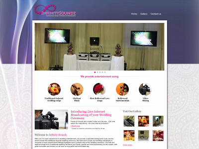 infinitysoundz.co.uk snapshot