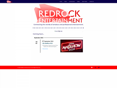 redrockents.co.uk snapshot