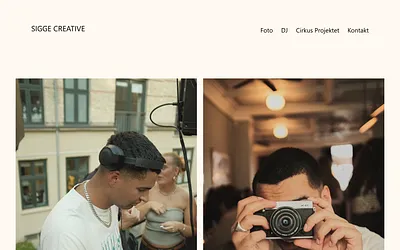 siggecreative.dk snapshot