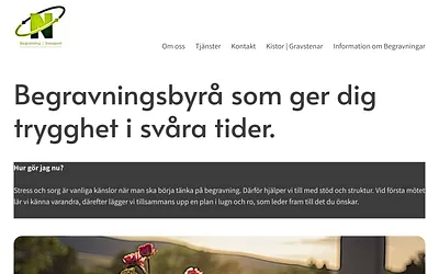 begravningtransport.se snapshot