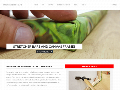 www.stretcherbarsonline.co.uk snapshot