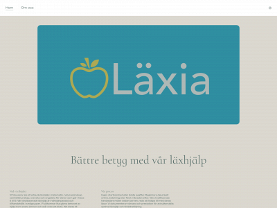 läxia.nu snapshot