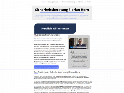 sicherheitsberatung-horn.com snapshot