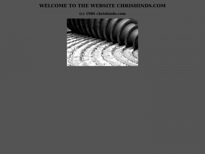 chrishinds.com snapshot