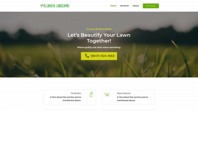 villanuevalandscaping.org snapshot