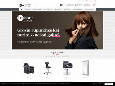 kirpyklosiranga.lt snapshot