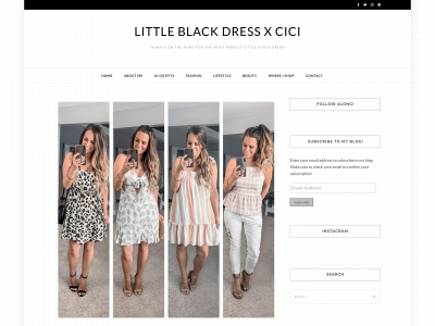littleblackdressxcici.com snapshot