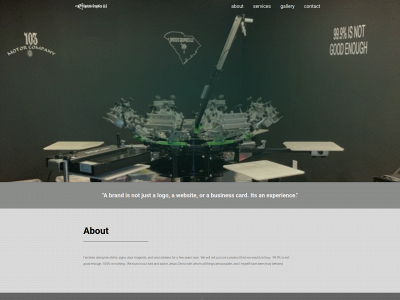 upstategraphicsllc.com snapshot