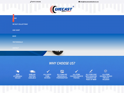 diecastmodelsdirect.com snapshot