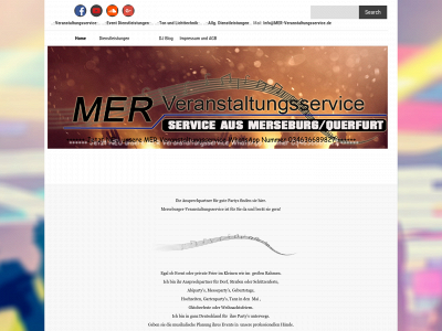mer-veranstaltungsservice.de snapshot