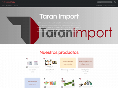 taranimport.com snapshot