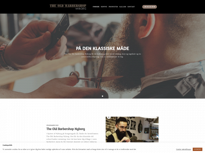 theoldbarbershopnyborg.dk snapshot