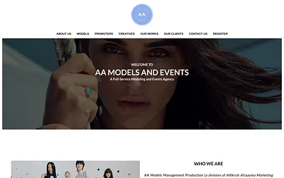 a-amodelsandevents.com snapshot