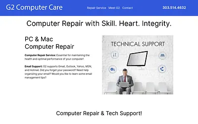 g2computercare.com snapshot