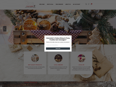 forayfoodies.com snapshot