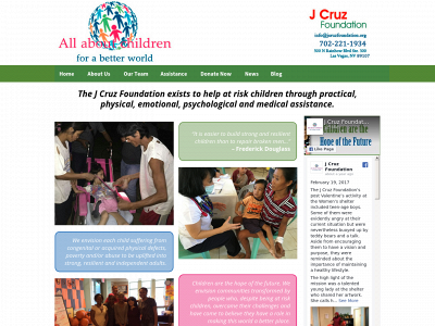 jcruzfoundation.org snapshot