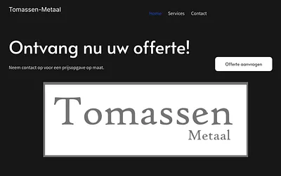 tomassen-metaal.nl snapshot