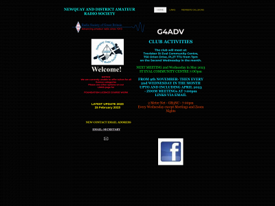 newquayradioclub.co.uk snapshot