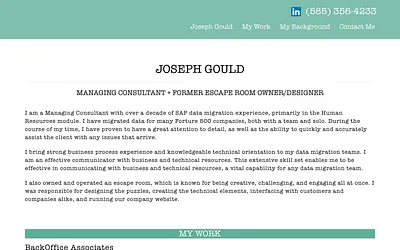 joegould.net snapshot