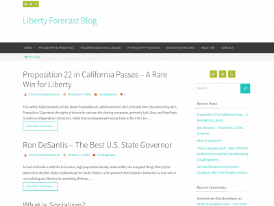 libertyforecast.com snapshot
