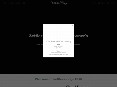 settlersridgeyukon.org snapshot