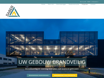 saberbv.nl snapshot