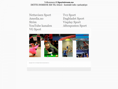 sportstream.no snapshot