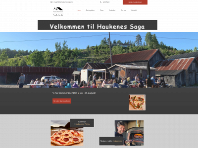 haukenessaga.no snapshot