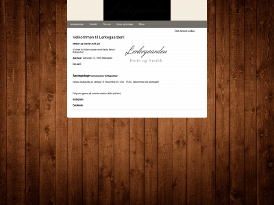 lerkegaarden.com snapshot