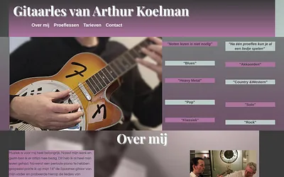 gitaarlesarthurkoelman.nl snapshot