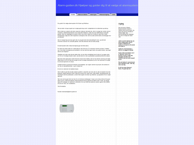 alarm-guiden.dk snapshot