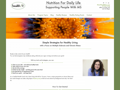healthelissa.com snapshot