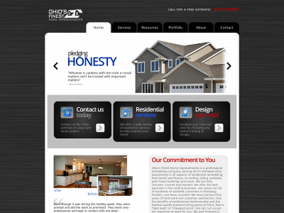 ohiosfinesthomeimprovements.com snapshot