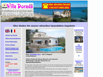 immobilien-costa-dorada.de snapshot