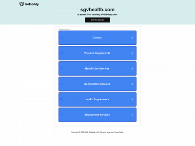 sgvhealth.com snapshot