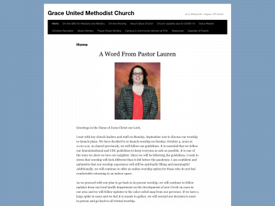 graceumckeyser.org snapshot