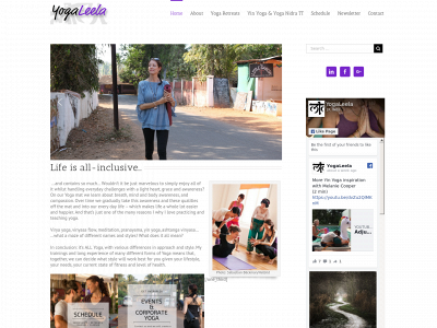 yogaleela.se snapshot