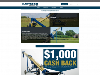 harvestauger.com snapshot