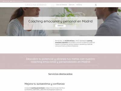 www.carolinaserrano.es snapshot