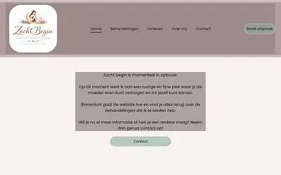 zachtbegin.nl snapshot