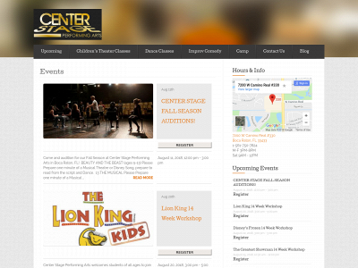 centerstageboca.com snapshot