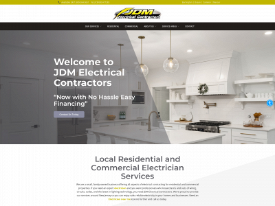 jdmelectricalcontractors.com snapshot