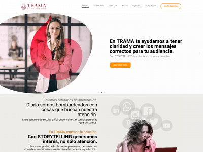 tramacomunicacion.com snapshot